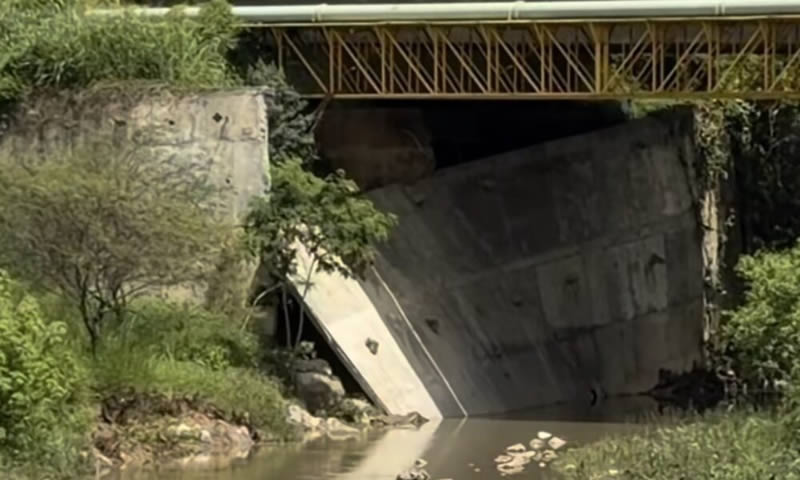 Prefeitura interdita ponte na Avenida Lu�s Eduardo Magalh�es ap�s agravamento de danos j� conhecidos